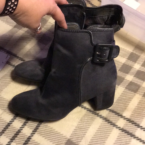 White Mountain blue suede boots - Picture 4 of 8